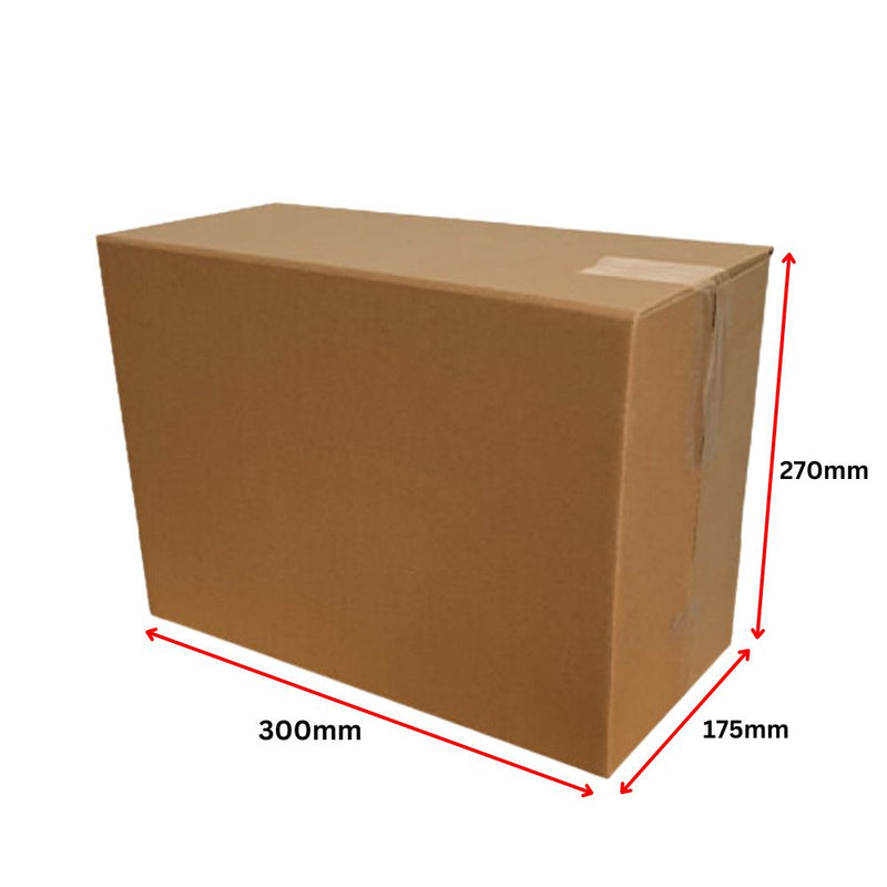 50 Pcs Mailing Boxes 270 x 175 x 300mm  stock shipping slotted storage carton