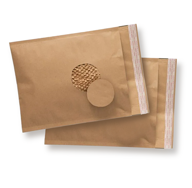 150*225mm of Brown Kraft Paper Cushion Honeycomb Padded Mailer Recycla