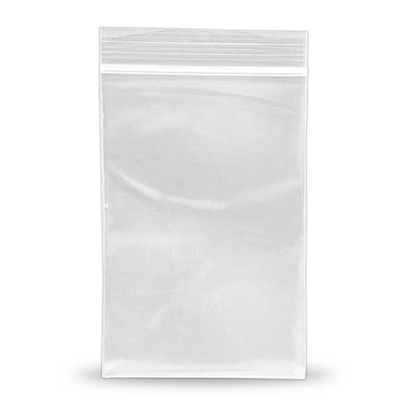 Resealable 100mm X 190mm  Zip Lock Clear Plastic Bags  in bulks - ozpack.au