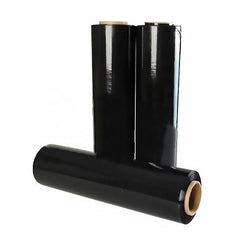 BLACK 500mm x 400m 25UM Stretch Film Pallet Wrap Carton Shrink OZ - ozpack.au