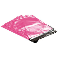 350mm x 480mm+ 40mm Pink Poly Mailer Plastic Mailing Satchel Courier Shipping Bag - ozpack.au