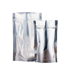 240 mm x 370 mm + 50 mm Clear Aluminum Foil Mylar Stand Up Retail Bags Zip Lock Pouches Pouch Packaging - ozpack.au