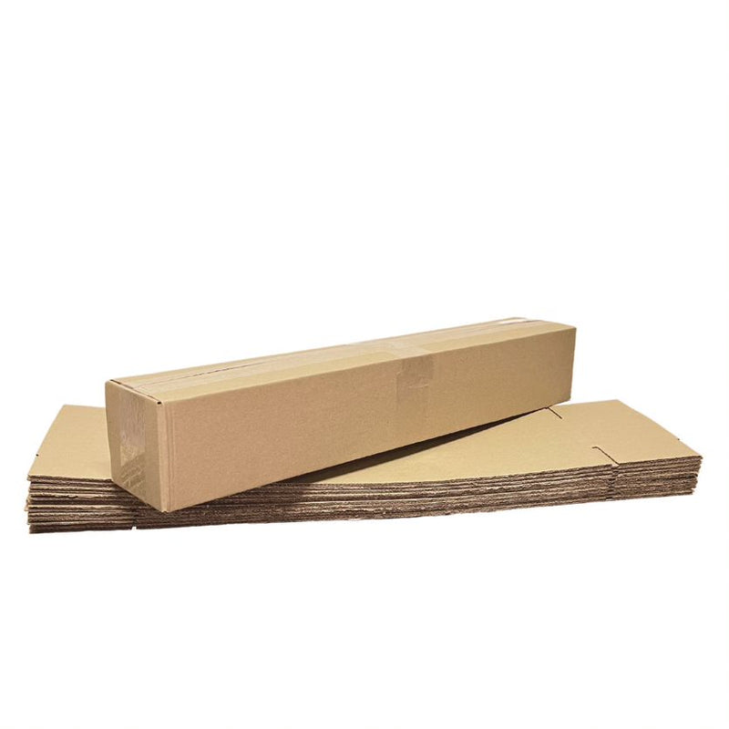 100 x 100 x 600mm Slotted Brown Shipping Cardboard Cartons/Mailing Boxes