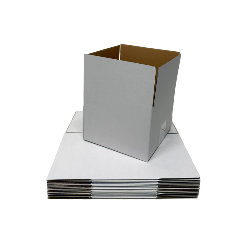 200 x 200 x 150mm Slotted Mailing Boxes – Sturdy Cardboard for Safe Shipping