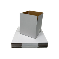 200 x 200 x 150mm Slotted Mailing Boxes – Sturdy Cardboard for Safe Shipping