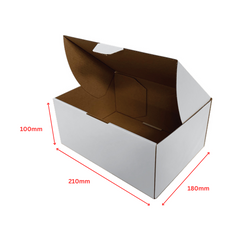 Die Cut Mailing Boxes 210 x 180 x 100mm – Durable Shipping Solution