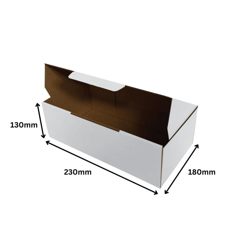 Mailing Boxes 230 x 180 X 130mm Die Cut Shipping Packing Cardboard Box