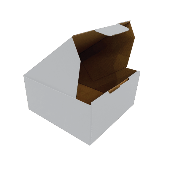 180 x 180 x 40mm Die-Cut Mailing Boxes – Durable Cardboard Packaging for Shipping & Storage