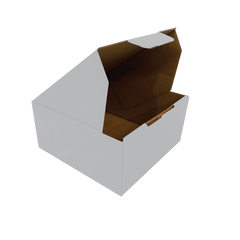 180 x 180 x 40mm Die-Cut Mailing Boxes – Durable Cardboard Packaging for Shipping & Storage