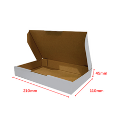 Die Cut Mailing Boxes 210 x 110 x 45mm – Durable Shipping Solution