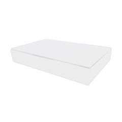 Sturdy White Die-Cut 120 x 120 x 50mm Box – Ideal for Mailing, Shipping, and Packing