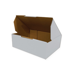 White Die-Cut Box 160 x 140 x 95mm Retail & Shipping Packaging Carton