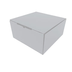 White Die-Cut 110 x 110 x 90mm Mailing, Shipping, and Packing Cardboard Box