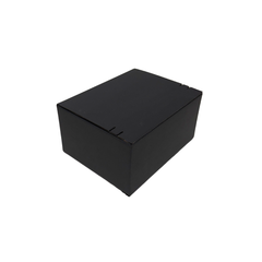 Full Black Self Sealing Tuck Front Box 240 × 190 × 120 mm – Shipping & Gift Packaging