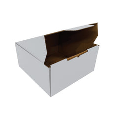 White Die-Cut 110 x 110 x 90mm Mailing, Shipping, and Packing Cardboard Box