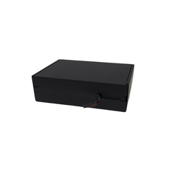 Full Black Self Sealing Tuck Front Box 174 × 128 × 53 mm – Shipping & Gift Packaging