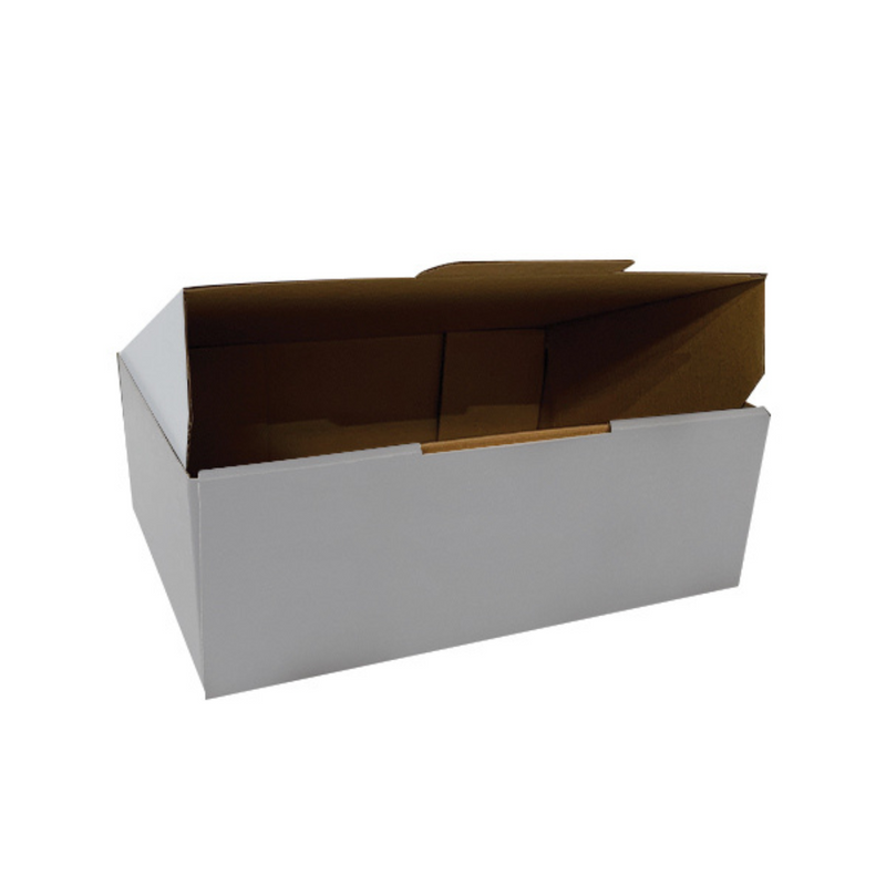 White Die-Cut Box 160 x 140 x 95mm Retail & Shipping Packaging Carton
