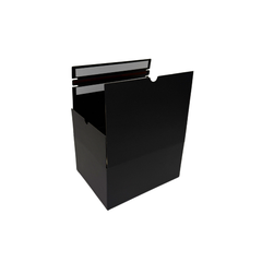 Full Black Self Sealing Tuck Front Box 240 × 190 × 120 mm – Shipping & Gift Packaging