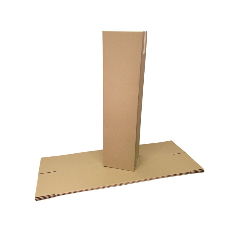 Wholesale 1000pcs 150 x 150 x 600mm Long Tube Brown Shipping Cardboard Cartons/Mailing Boxes