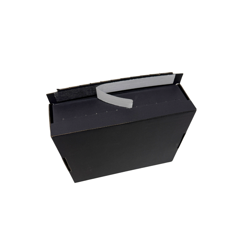 Full Black Self Sealing Tuck Front Box 174 × 128 × 53 mm – Shipping & Gift Packaging