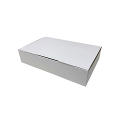 50pcs White Die-Cut Carton Box – 440×280×95mm Retail & Shipping Packaging