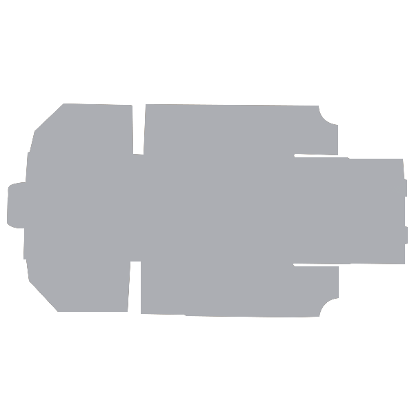 Sturdy White Die-Cut 120 x 120 x 50mm Box – Ideal for Mailing, Shipping, and Packing