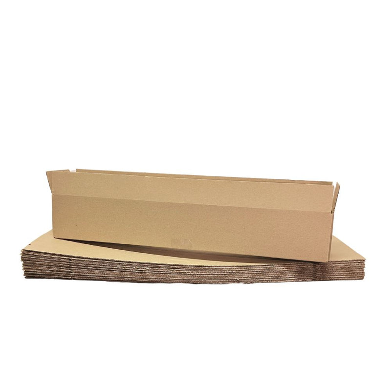 600 x 150 x 150mm Slotted Brown Shipping Cardboard Cartons/Mailing Boxes – Durable Packaging Solution