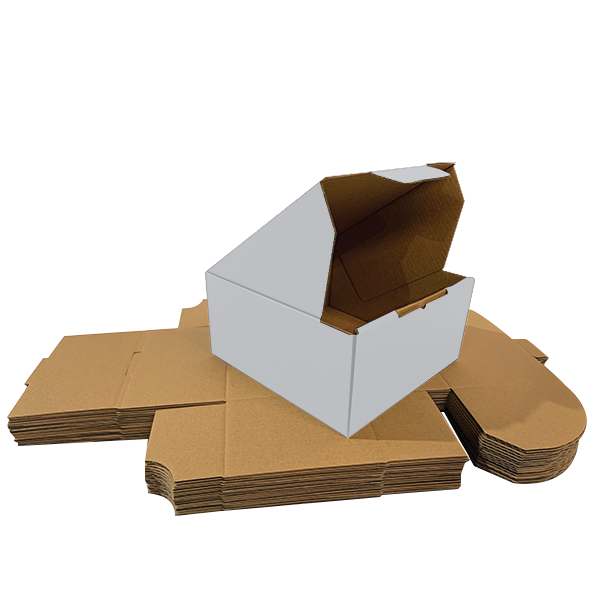 200 x 200 x 150mm Die-Cut Mailing Boxes – Sturdy Cardboard for Safe Shipping