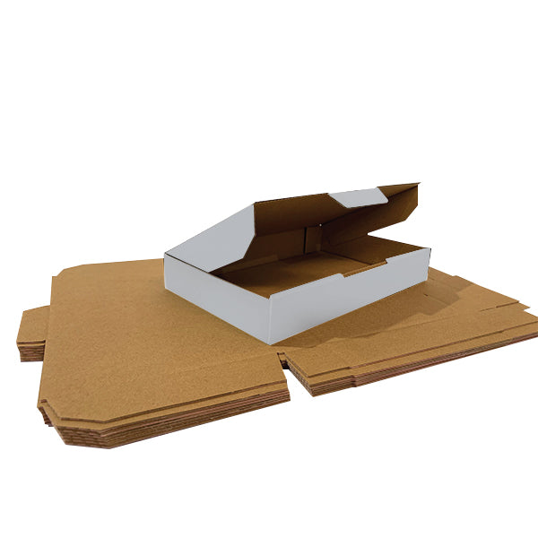 180 x 180 x 40mm Die-Cut Mailing Boxes – Durable Cardboard Packaging for Shipping & Storage