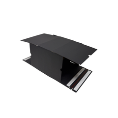 Full Black Self Sealing Tuck Front Box 240 × 190 × 120 mm – Shipping & Gift Packaging