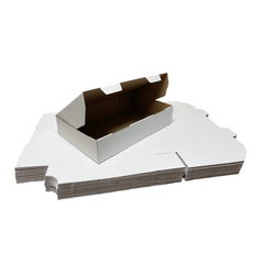 50pcs White Die-Cut Carton Box – 440×280×95mm Retail & Shipping Packaging