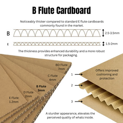 Brown Shipping Box – 490 x 360 x 130mm Regular Slotted Cardboard Carton