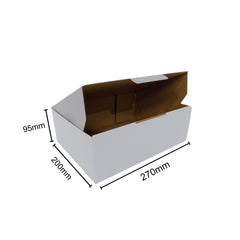 Wholesale 2000pcs  Mailing Boxes 270 x 200 x 95 mm Regular Diecut Shipping Packing Carton Box