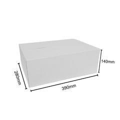 Wholesale 1000pcs  Mailing Boxes 390 x 280 x 140 mm Regular Slotted Shipping Packing Carton Box