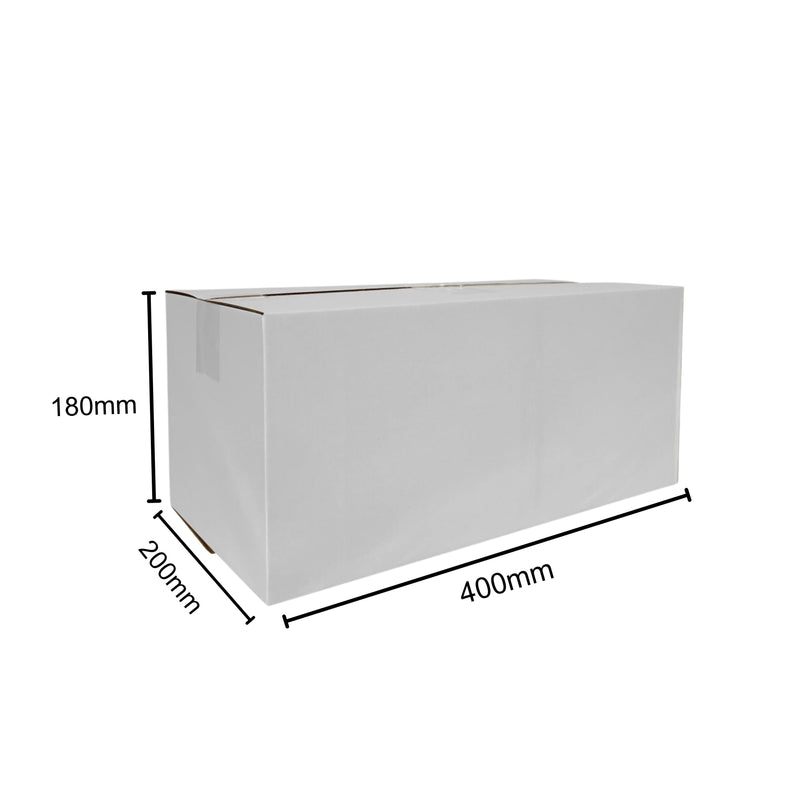 Wholesale 1000pcs  Mailing Boxes 400 x 200 x 180 mm Regular Slotted Shipping Packing Carton Box