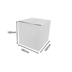 Wholesale 2000pcs  Mailing Boxes 180 x 180 x  180 mm Cube Shipping Packing Carton Box