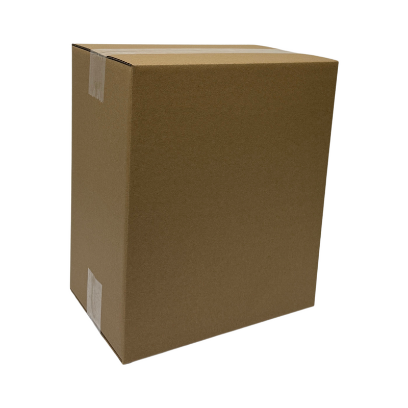 Brown Cardboard Box 275x185x330mm – Strong B-Flute for Packing & Shipping