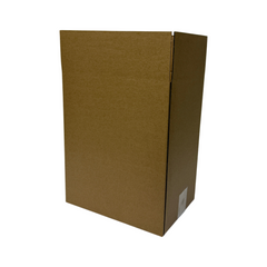 Brown Cardboard Box 275x185x330mm – Strong B-Flute for Packing & Shipping