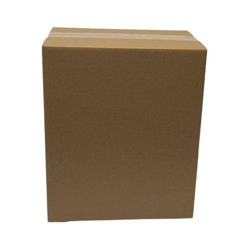 Brown Cardboard Box 275x185x330mm – Strong B-Flute for Packing & Shipping