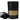 100mm x 150mm + 30mm Resealable Black Kraft Paper Matt Window Zipper Lock Stand Up Pouch Bags