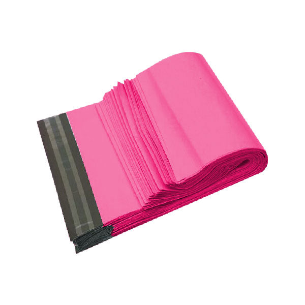 WholeSale 10000pcs Hot Pink 350 x 480+ 40mm Poly Mailer Envelopes - Ideal for E-commerce and Retail Shipping