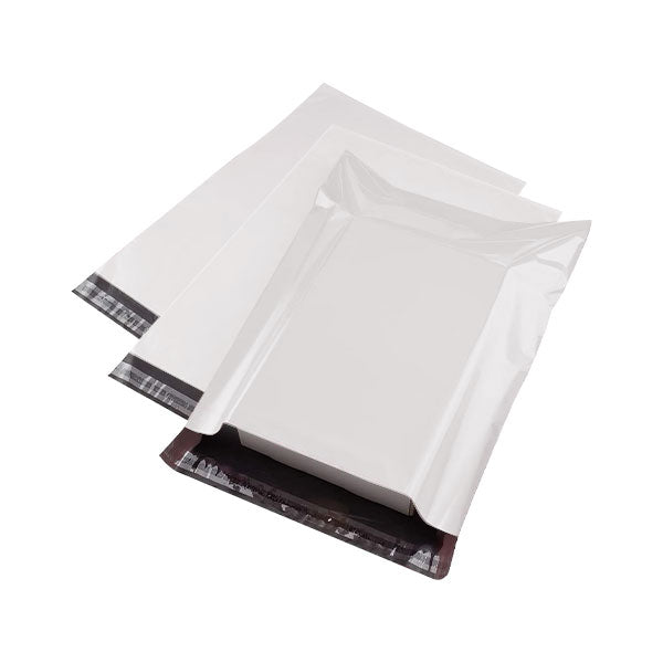 WholeSale 10000pcs White  130  x 240  + 40mm Poly Mailer Envelopes - Ideal for E-commerce and Retail Shipping