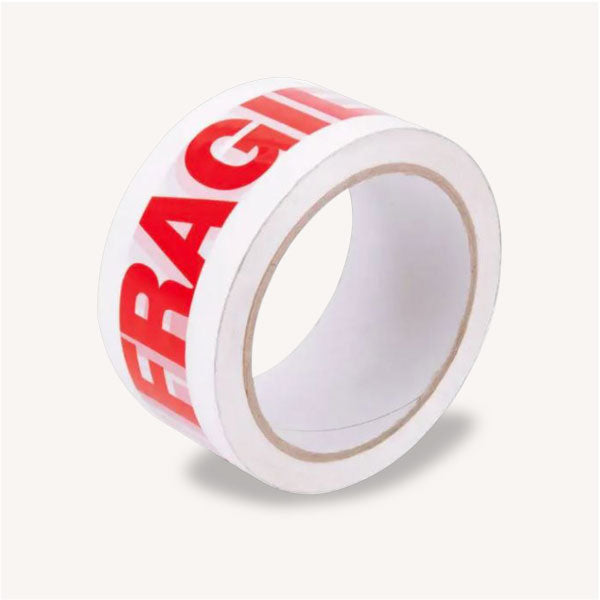 50 Micron Fragile Colored 75 Meter x 48 mm Sticky Seal Tape Packing Packaging - ozpack.au