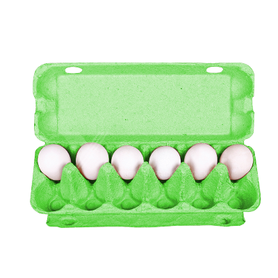 Brand New Green Rustic 12s 'One-Dozen' Egg Cartons - ozpack.au