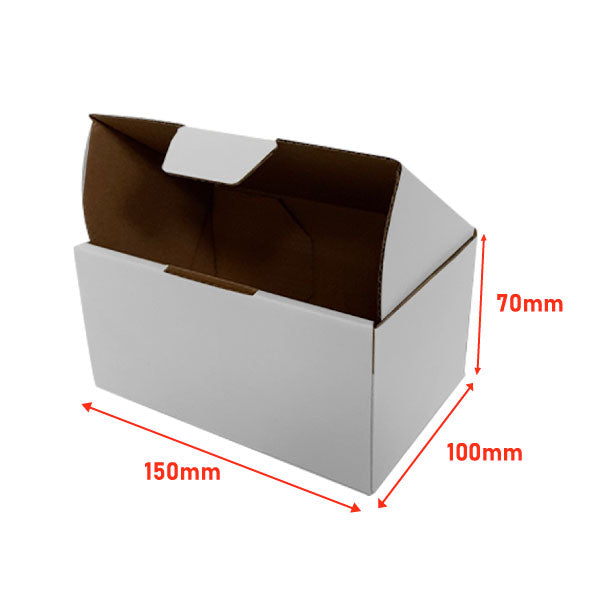 Mailing Boxes 150 x 100 x 70mm Die Cut Shipping Packing Cardboard Box - ozpack.au