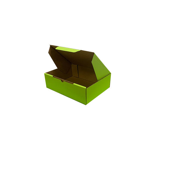 Green Mailing Boxes 174 x 128 x 53mm Die Cut Shipping Packing Cardboard Box - ozpack.au