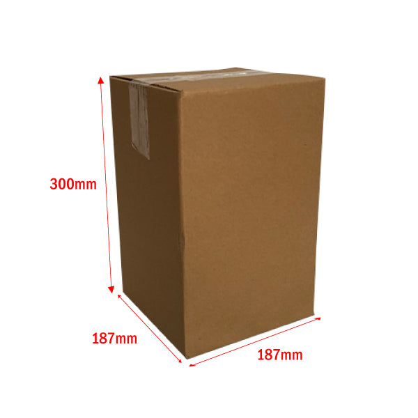 50x   Mailing Boxes 187 x 187 x 300mm pallet filling shipping storage cartons - ozpack.au