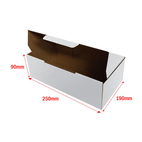 Mailing Boxes 250 x 190 x 90mm Die Cut Shipping Packing Cardboard Box - ozpack.au