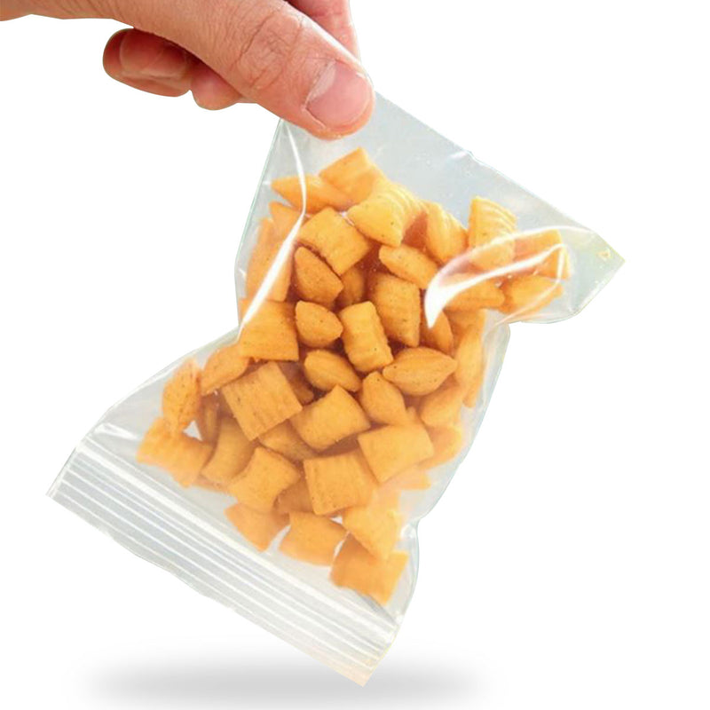 Resealable 60mm X 80mm  Zip Lock Clear Plastic Bags  in bulks - ozpack.au