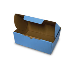 Aqua Mailing Boxes 220 x 160 x 77mm Die Cut Shipping Packing Cardboard Box - ozpack.au